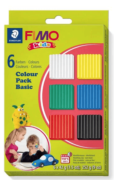 STAEDTLER SET MOD. CLAY FIMO KIDS COL.PACK BA