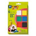STAEDTLER SET MODELLING CLAY FIMO KIDS COLOUR PACK BASIC 8032 01