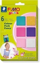 STAEDTLER SET MODELLING CLAY FIMO KIDS COLOUR PACK GOLD LILA 8032 02