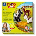 STAEDTLER SET MODELLING CLAY FIMO KIDS FORM & PLAY PONY 8034 08 LZ