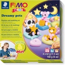 STAEDTLER SET MODELLING CLAY FIMO KIDS FORM & PLAY DREAMY PETS 8034 28 LZ