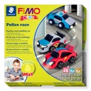 STAEDTLER SET MODELLING CLAY FIMO KIDS FORM PLAY POLICE RACE 8034 29 LZ