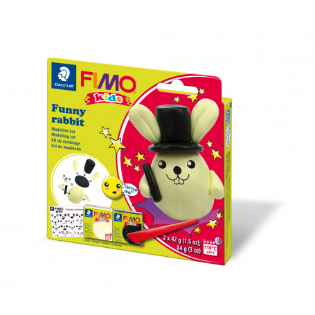 STAEDTLER SET MOD. CLAY FIMO KIDS FK RABBIT