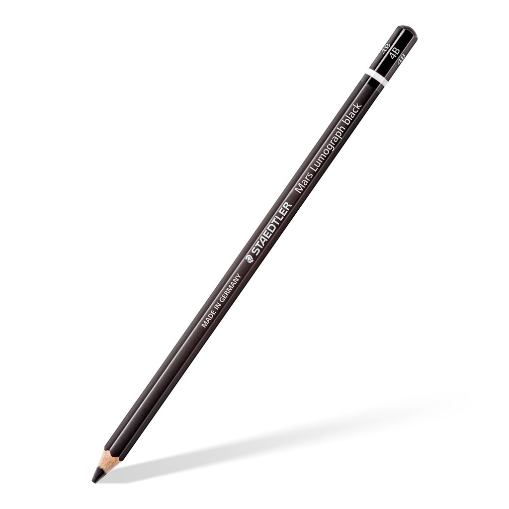 STAEDTLER PENCIL MARS LUMOGRAPH  BLACK 100B-4B