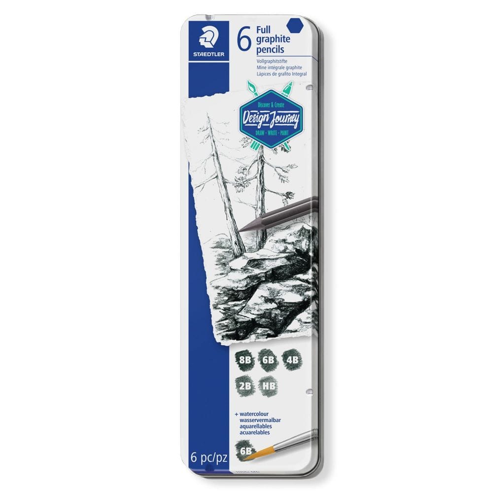 STAEDTLER FULL GRAPHITE MARS LUMOGRAPH 6 PCS.