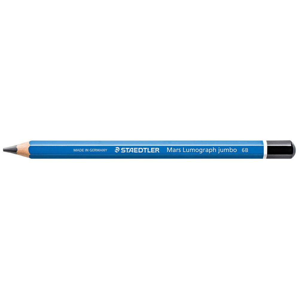 STAEDTLER PENCIL MARS LUMO JUMBO 4B 100% PEFC