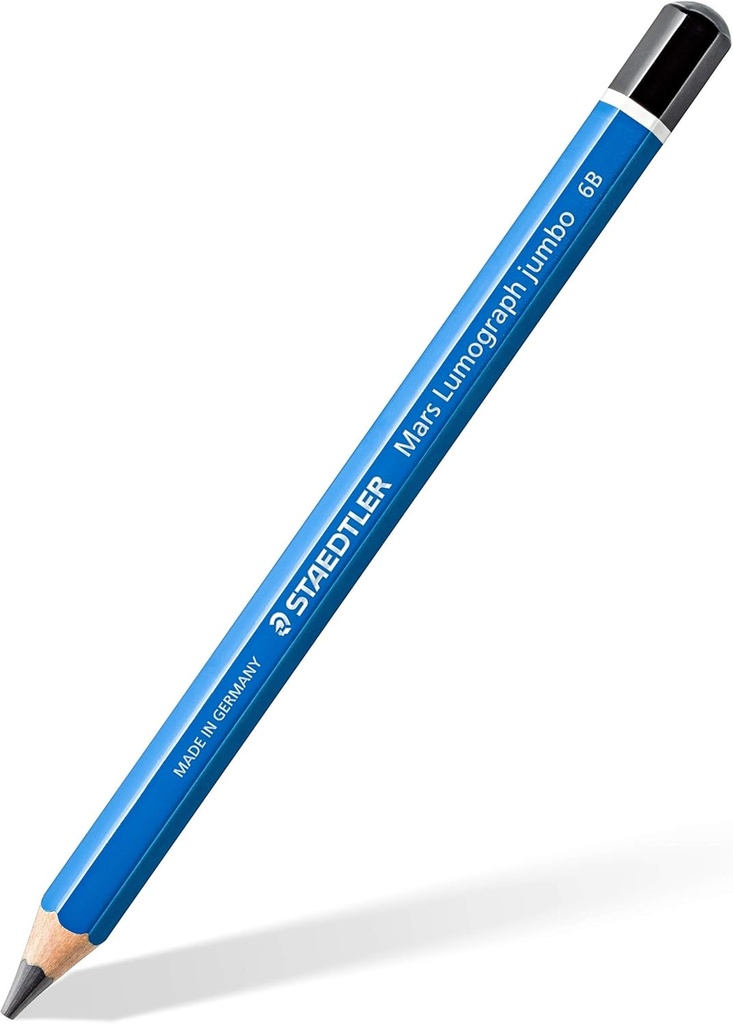 STAEDTLER PENCIL MARS LUMO JUMBO 6B 100% PEFC