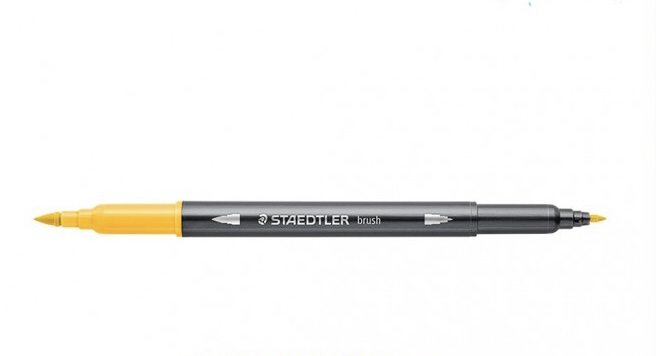 STAEDTLER DOUBLE-ENDED WATERCOL. LIGHT YELLOW