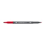 STAEDTLER DOUBLE-ENDED WATERCOL. ENGLISH RED