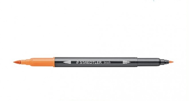 STAEDTLER DOUBLE-ENDED WATERCOLOUR LIGHT ORANGE