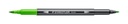STAEDTLER DOUBLE-ENDED WATERCOLOUR BRUSH PEN -WILLOW GREEN