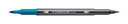 STAEDTLER DOUBLE-ENDED WATERCOLOUR BRUSH PEN - OPAL GREEN