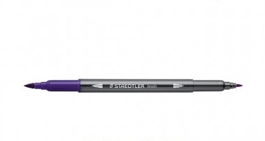 STAEDTLER DOUBLE-ENDED WATERCOL. VIOLET