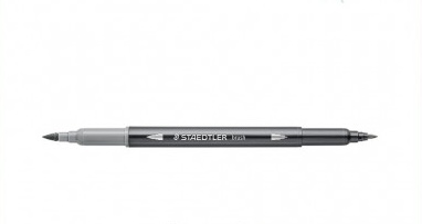 STAEDTLER DOUBLE-ENDED WATERCOL. LIGHT GREY