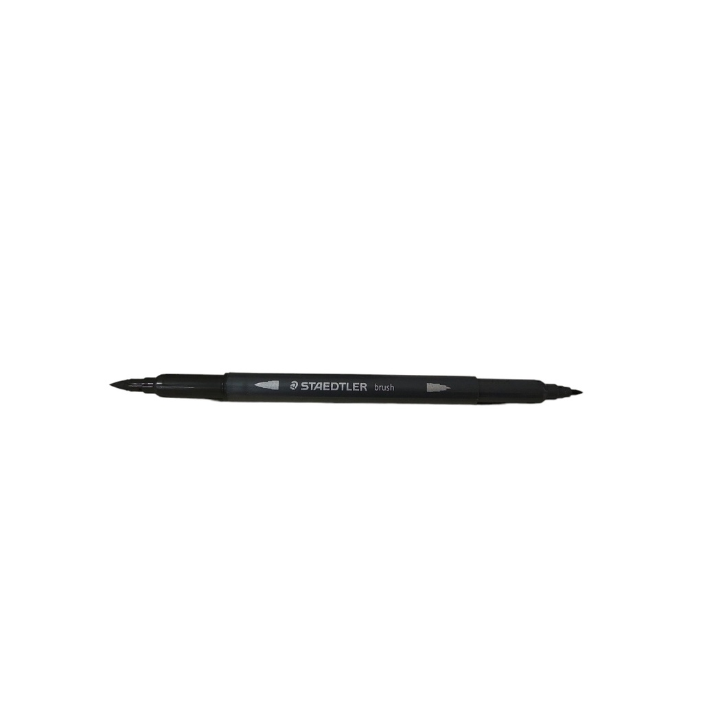 STAEDTLER DOUBLE-ENDED WATERCOL. BLACK