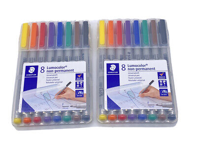 STAEDTLER UNIVERSAL PEN LUMOCOLOR NON-P.F 8PC