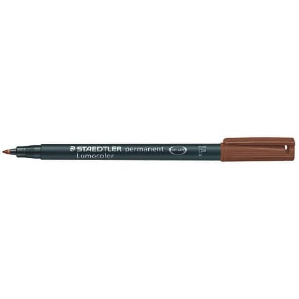 STAEDTLER UNIVERSAL PEN LUMOCOLOR PERM F BROW