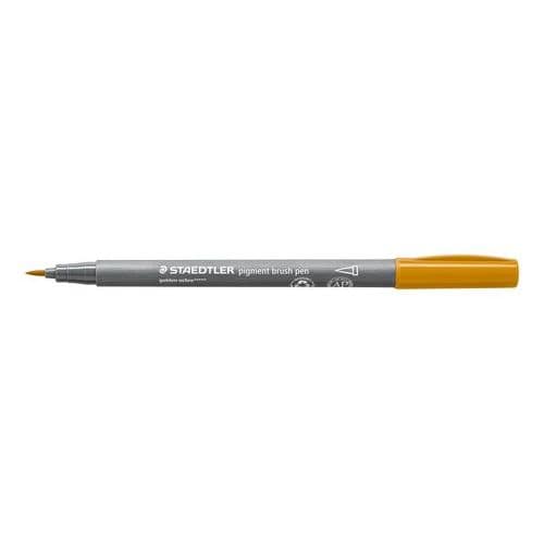 STAEDTLER PIGMENT BRUSH PEN GOLDEN OCHRE 371-16