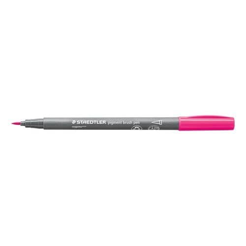 STAEDTLER PIGMENT BRUSH PEN MAGENTA 371-20