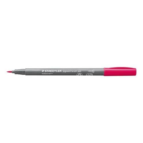 STAEDTLER PIGMENT BRUSH PEN BORDEAUX RED 371-23