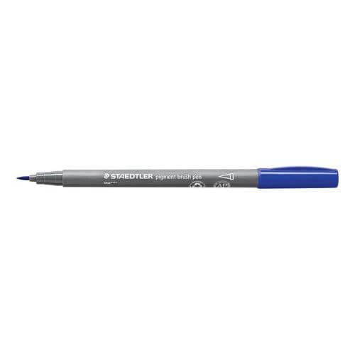 STAEDTLER PIGMENT BRUSH PEN BLUE 371-3