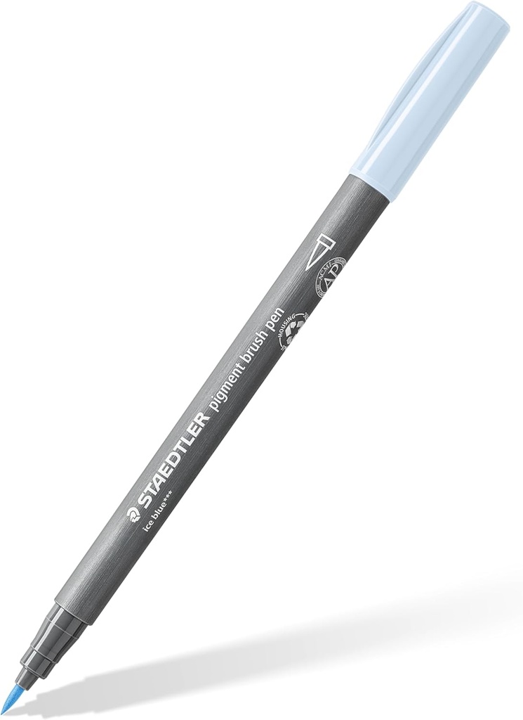 STAEDTLER PIGMENT BRUSH PEN ICE BLUE 371-310