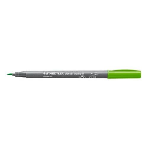 STAEDTLER PIGMENT BRUSH PEN WILLOW GREEN 371-51