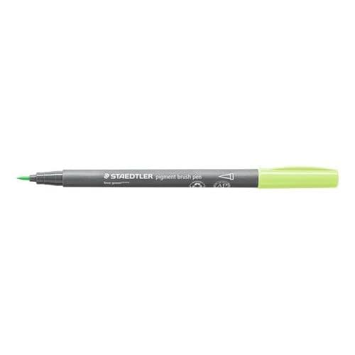 STAEDTLER PIGMENT BRUSH PEN LIME GREEN 371-530