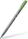 STAEDTLER PIGMENT BRUSH PEN OLIVE GREEN 371-57