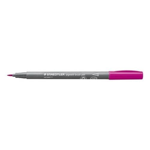 STAEDTLER PIGMENT BRUSH PEN RED VIOLET 371-61