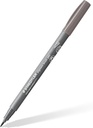 STAEDTLER PIGMENT BRUSH PEN WARM GREY MEDIUM 371-84