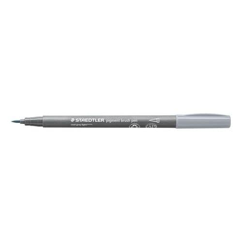 STAEDTLER PIGMENT BRUSH PEN COOL GREY LIGHT