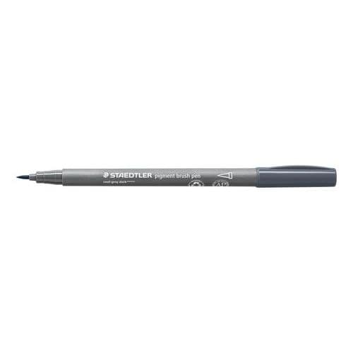 STAEDTLER PIGMENT BRUSH PEN COOL DARK GREY 371-871