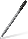 STAEDTLER PIGMENT BRUSH PEN LIGHT BLACK 371-90