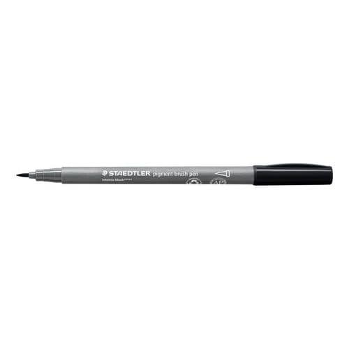 STAEDTLER PIGMENT BRUSH PEN INTENSE BLACK