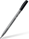 STAEDTLER PIGMENT SOFT BRUSH PEN INTENSE BLACK 372-99