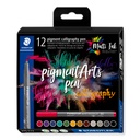 STAEDTLER PIGMENT CALLIGRAPHY PENS SET 12 PCS  375 C12