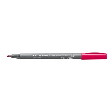 STAEDTLER PIGMENT CALLIGRAPHY PEN BORDEAUXRED