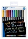 STAEDTLER METALLIC MARKER BRUSH SET 10PCS  8321 TB10