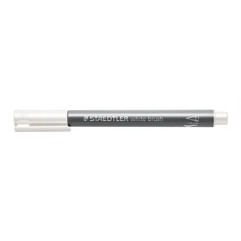 STAEDTLER MARKER WHITE BRUSH WHITE