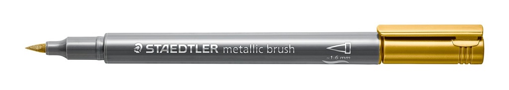 STAEDTLER METALLIC MARKER BRUSH GOLD 8321-11