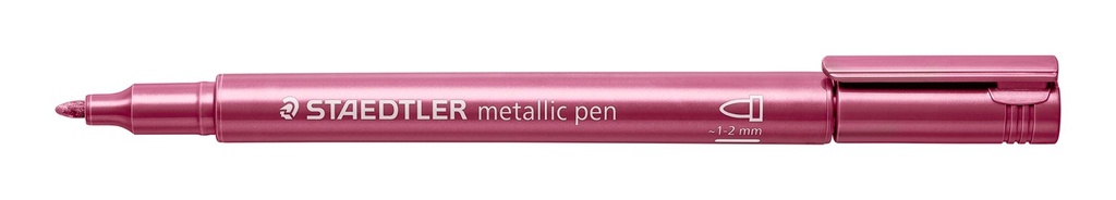 STAEDTLER METALLIC MARKER RED 8323-232