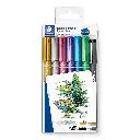 STAEDTLER METALLIC MARKER PEN SET 6PCS + 1 PIGMENT LINER 8323-SWP6P