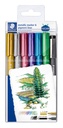 STAEDTLER METALLIC MARKER PEN SET 6PCS + 1 PIGMENT LINER 8323-SWP6P