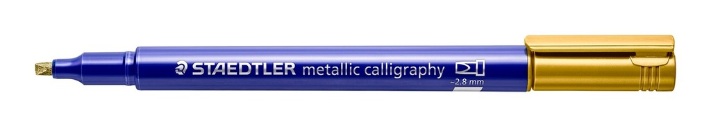 STAEDTLER METALLIC CALLIGRAPHY MARKER GOLD 8325-11