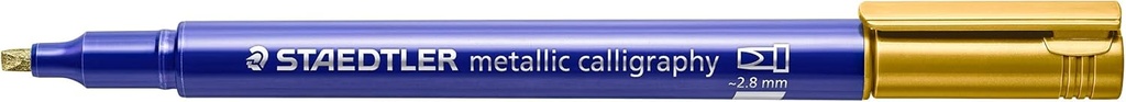 STAEDTLER METALLIC CALLIGRAPHY MARKER GOLD 8325-11