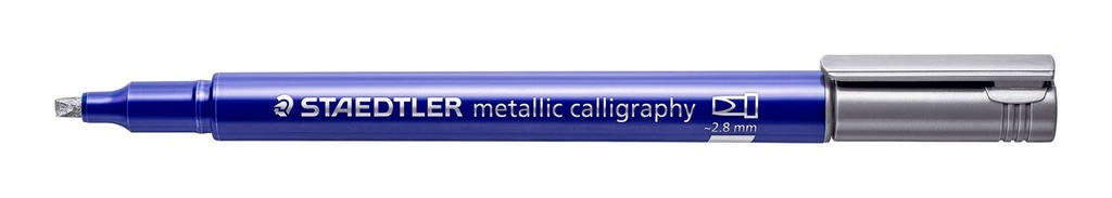 STAEDTLER METALLIC CALLIGRAPHY MARKER SILVER 8325-81