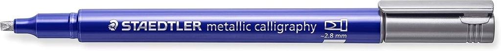 STAEDTLER METALLIC CALLIGRAPHY MARKER SILVER 8325-81