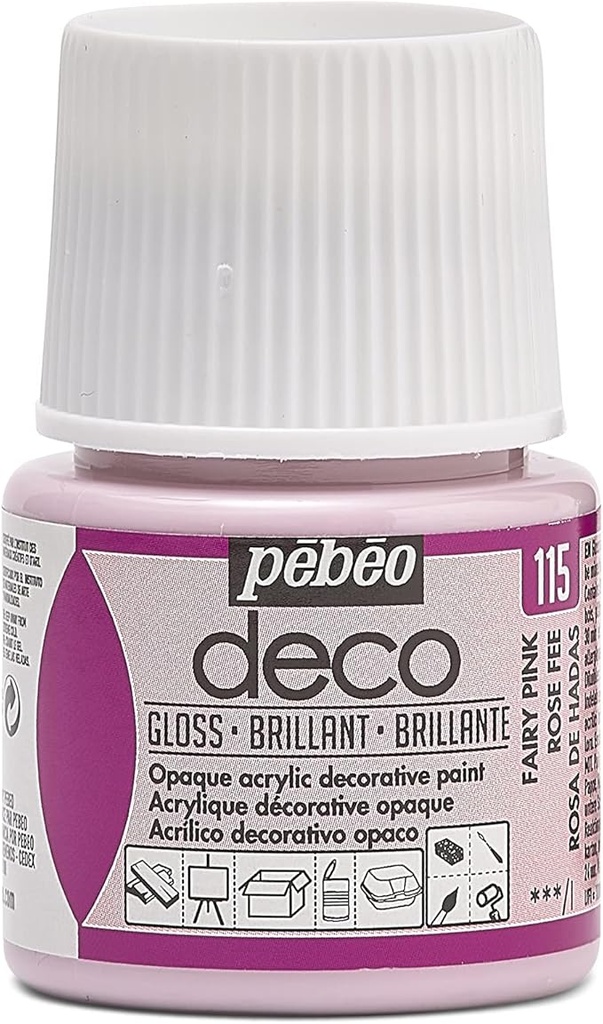PEBEO DECO BRT 45ML FAIRY PINK