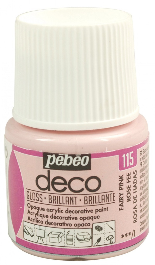 PEBEO DECO BRT 45ML FAIRY PINK